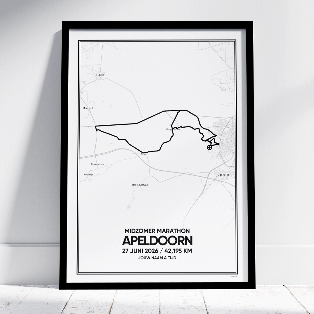 Apeldoorn midzomer marathon 2026 poster Apeldoorn midzomer marathon 2026 poster