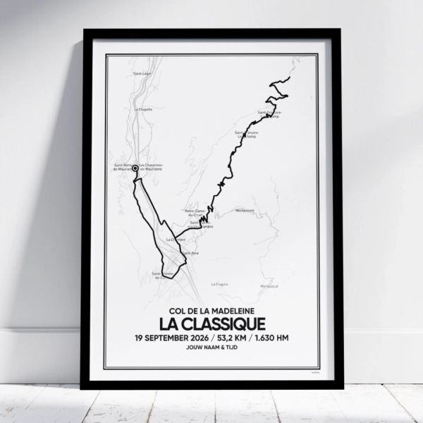 Col de la Madeleine - La Classique print