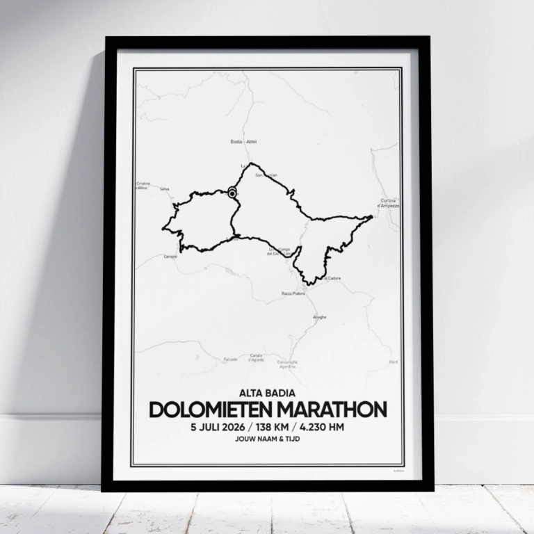 Dolomieten marathon 2026 poster