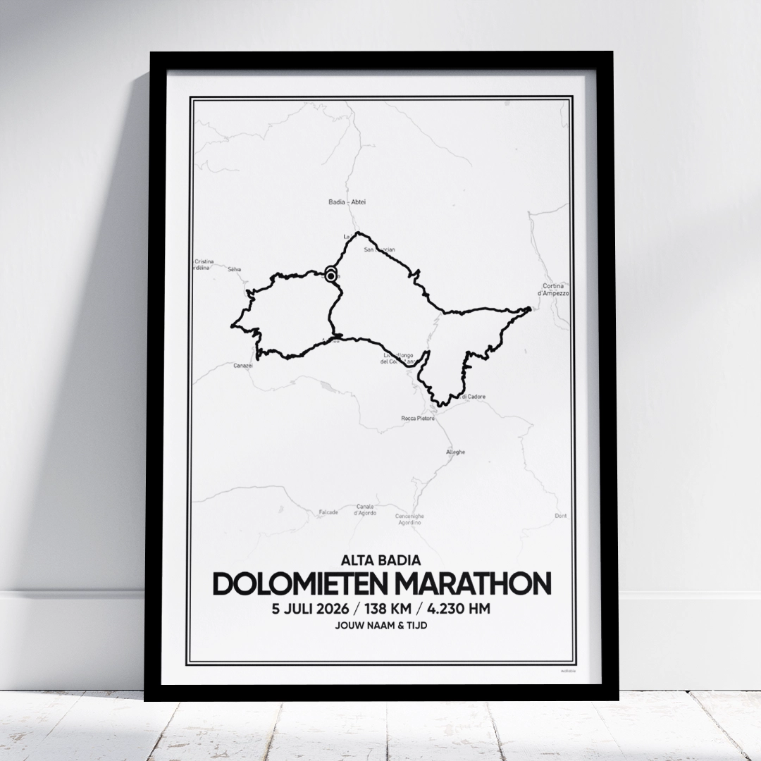 Dolomieten marathon 2026 poster Dolomieten marathon 2026 poster
