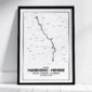 GR 126 Mariekerke - Membre poster