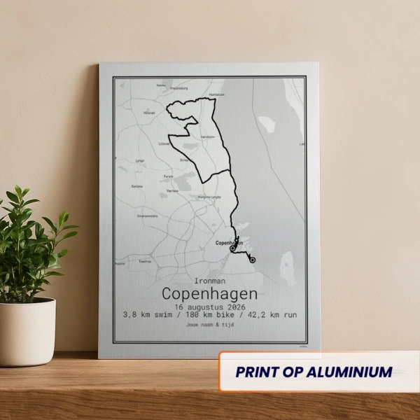 IRONMAN Copenhagen print (met naam & tijd) - Image 3