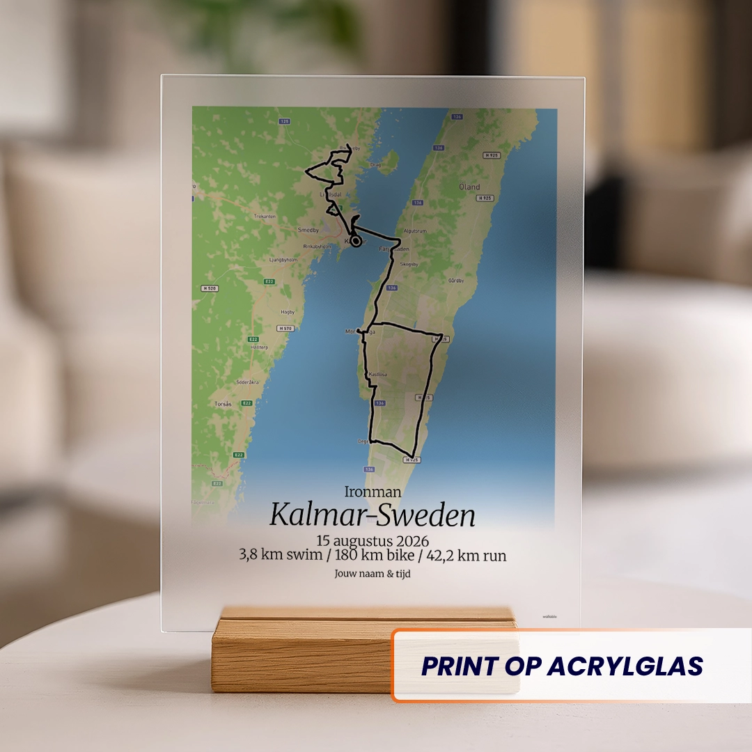 Ironman Kalmar 2026 acrylglas print