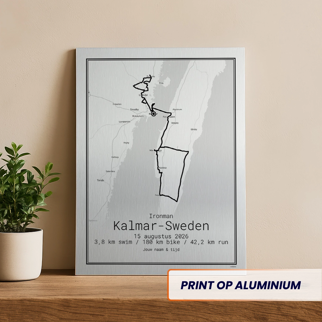 Ironman Kalmar 2026 aluminium print