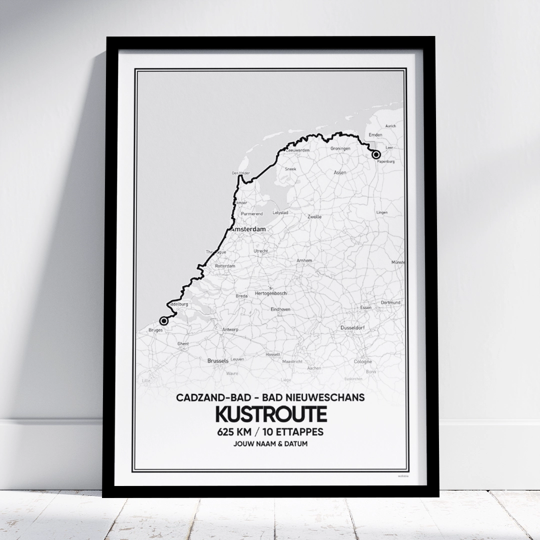 Kustroute poster Kustroute poster