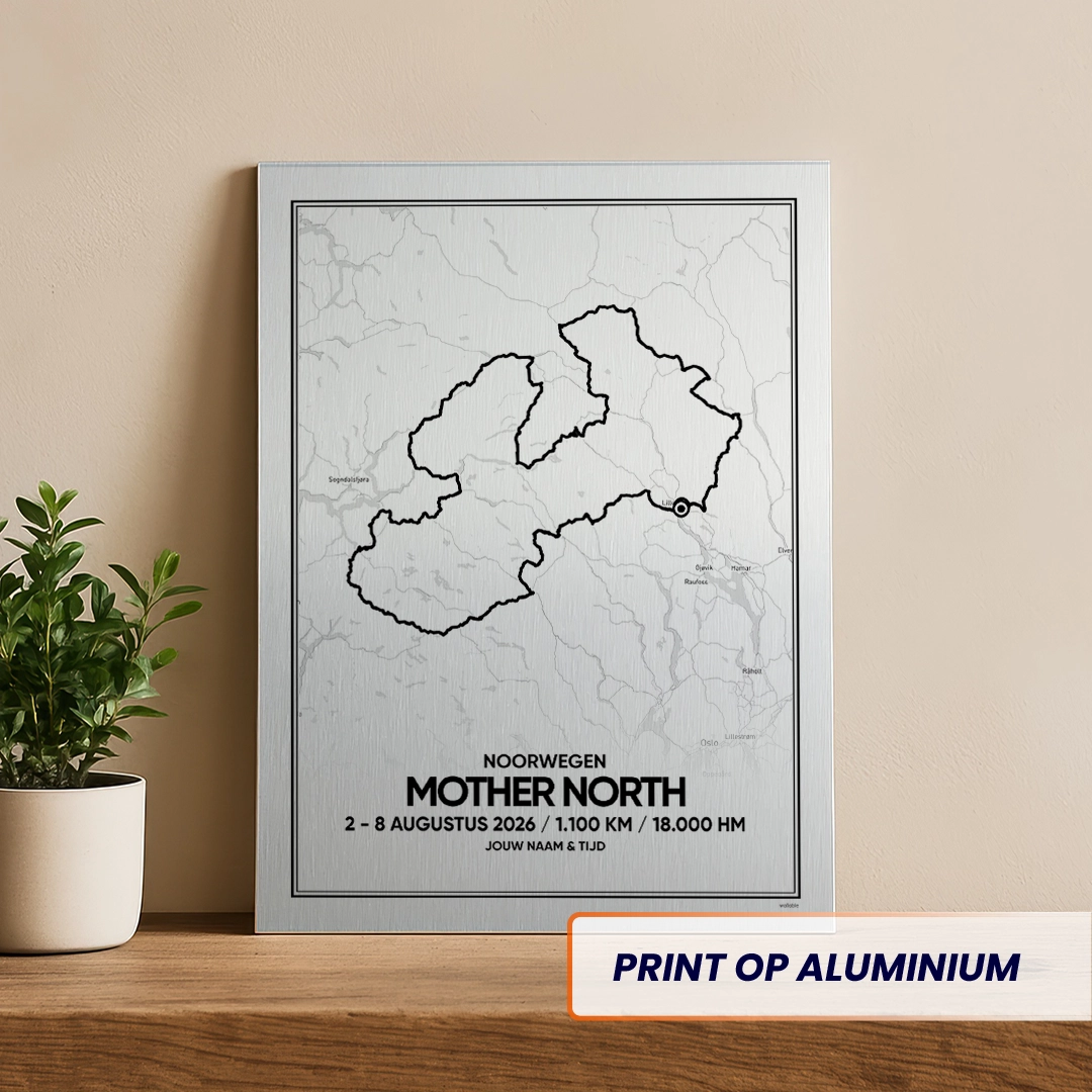 Mother North 2026 aluminium print