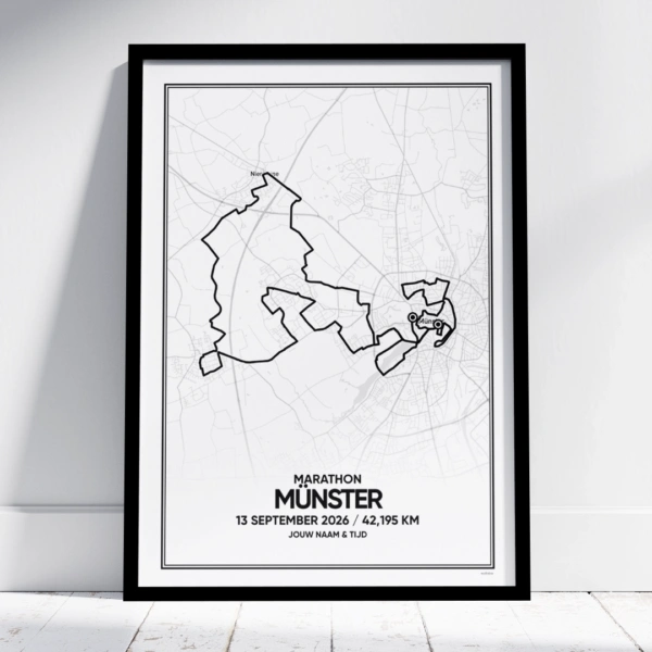 Münster Marathon 2026 poster