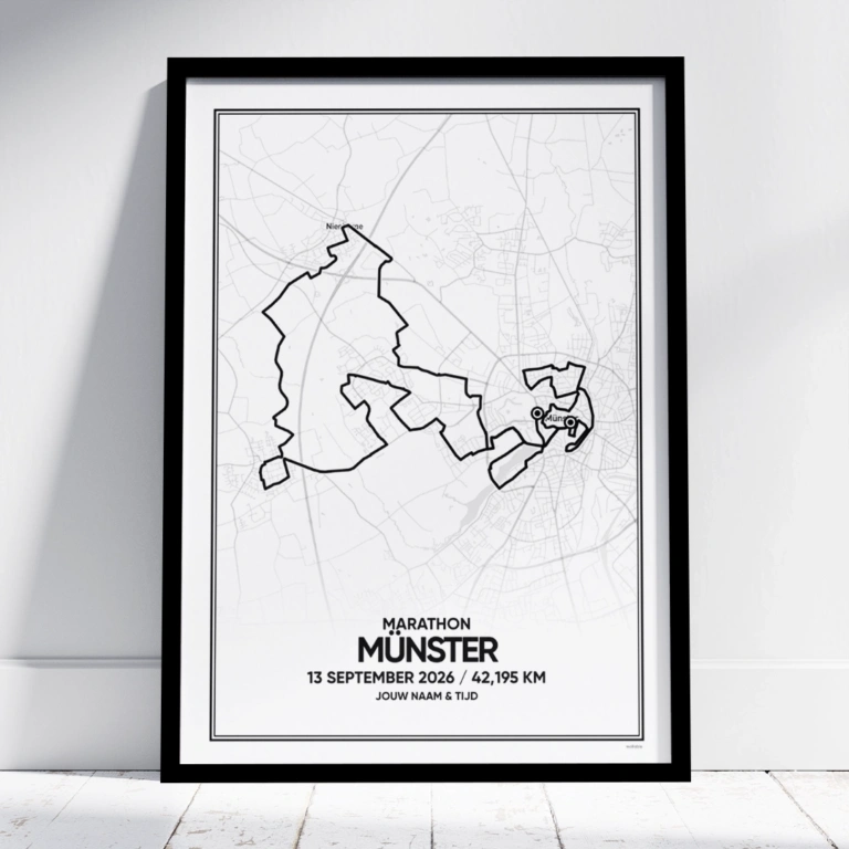 Münster Marathon 2026 poster