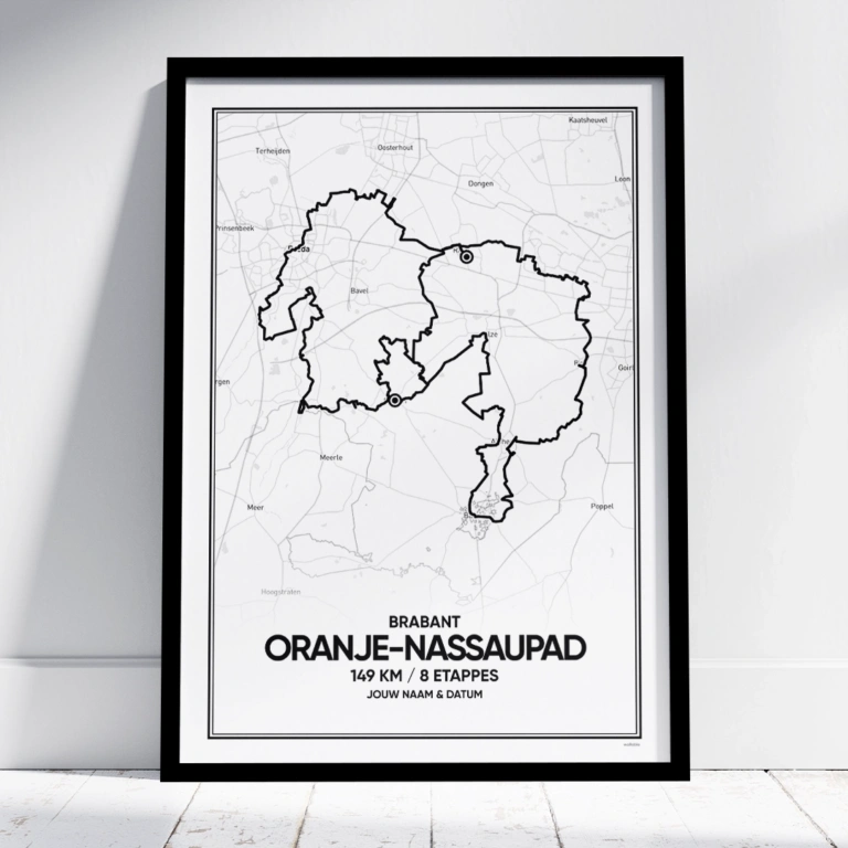 Oranje-Nassaupad poster