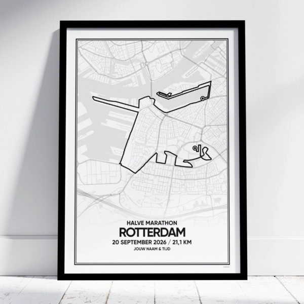 Rotterdam Halve Marathon 2026 poster
