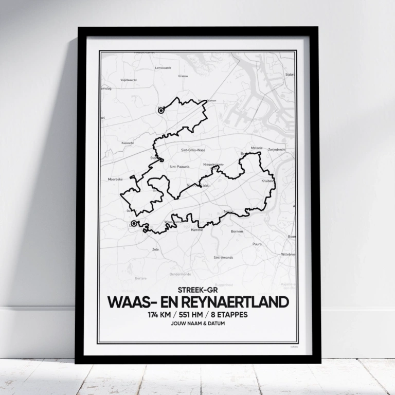 Streek-GR Waas- en Reynaertland poster