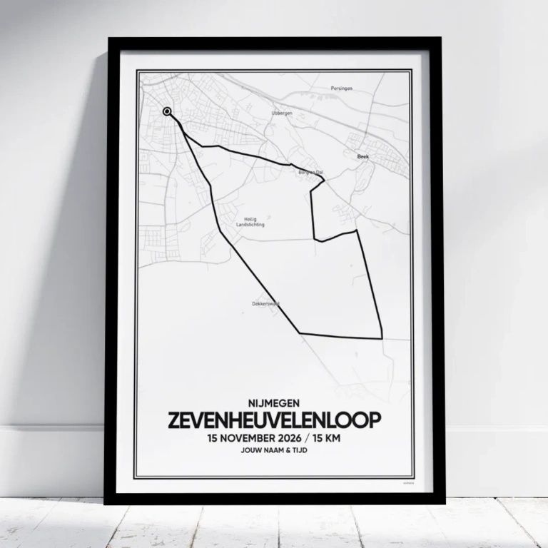 Zevenheuvelenloop 2026 poster