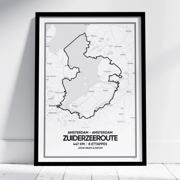 Zuiderzeeroute poster