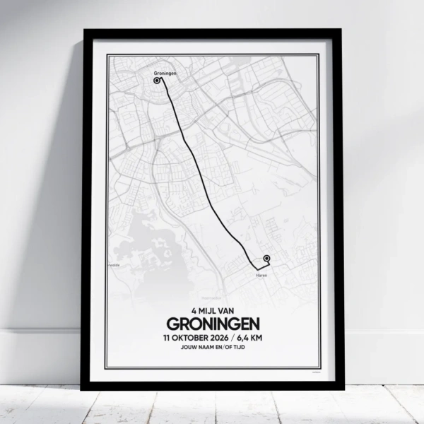 4 Mijl van Groningen 2026 poster