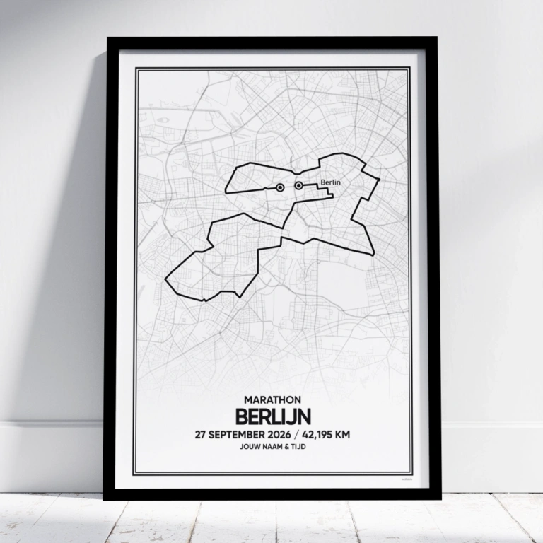 Berlijn Marathon 2026 poster