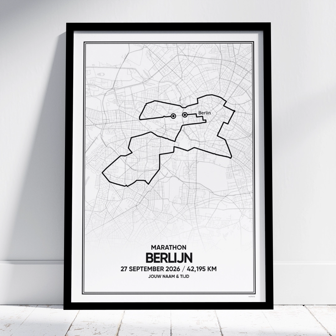 Berlijn Marathon 2026 poster Berlijn Marathon 2026 poster
