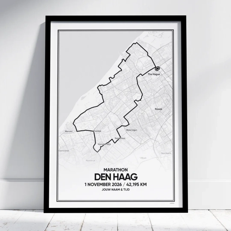 Den Haag Marathon 2026 poster