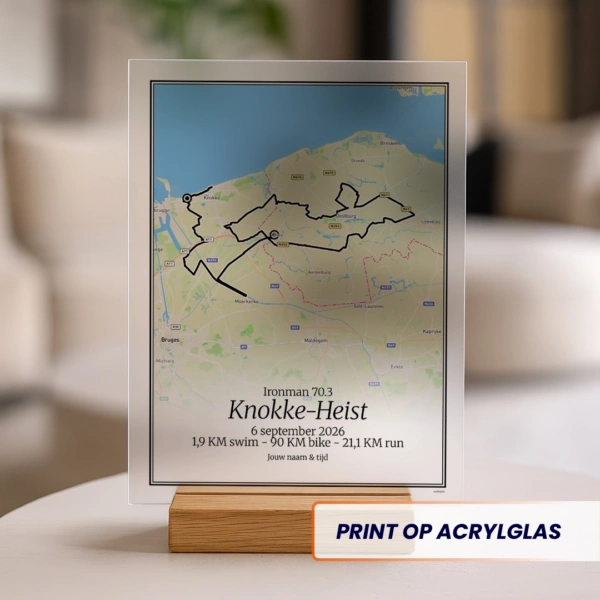 Ironman Knokke-Heist 2026 acrylglas print