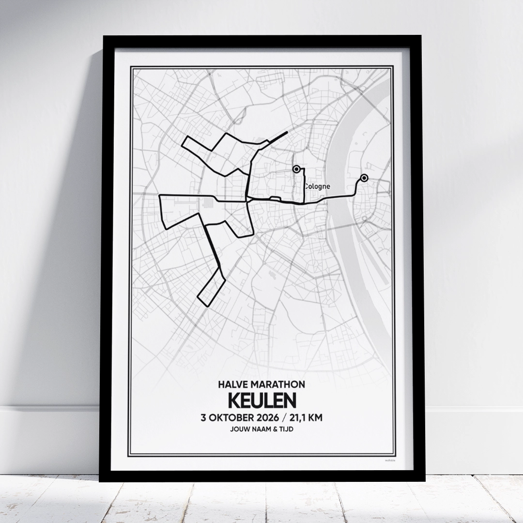 Keulen Halve Marathon 2026 poster
