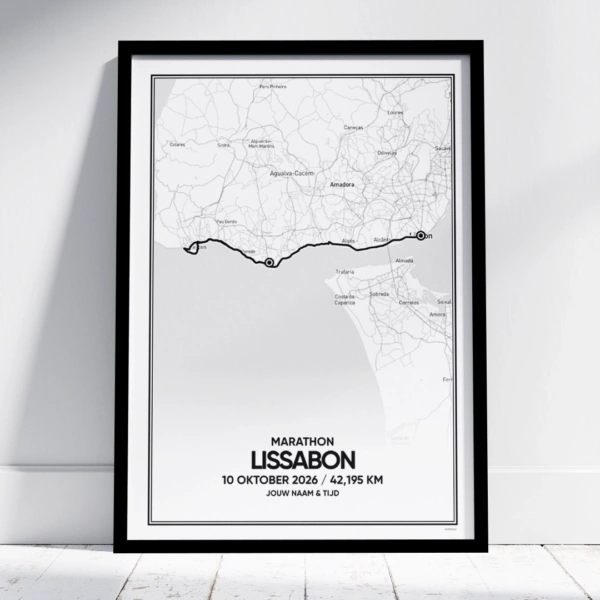 Lissabon Marathon 2026 poster
