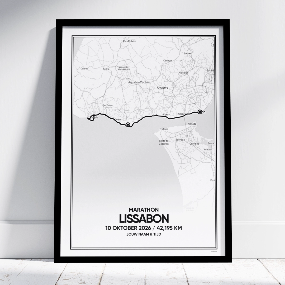 Lissabon Marathon 2026 poster