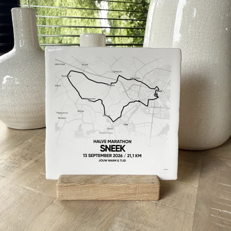Marathon Sneek tegeltje 2026