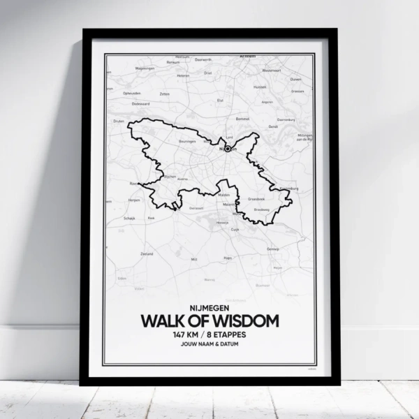Walk of Wisdom route poster
