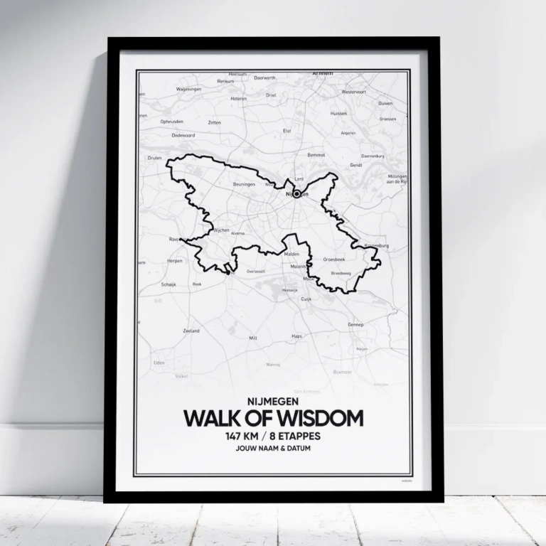 Walk of Wisdom route poster