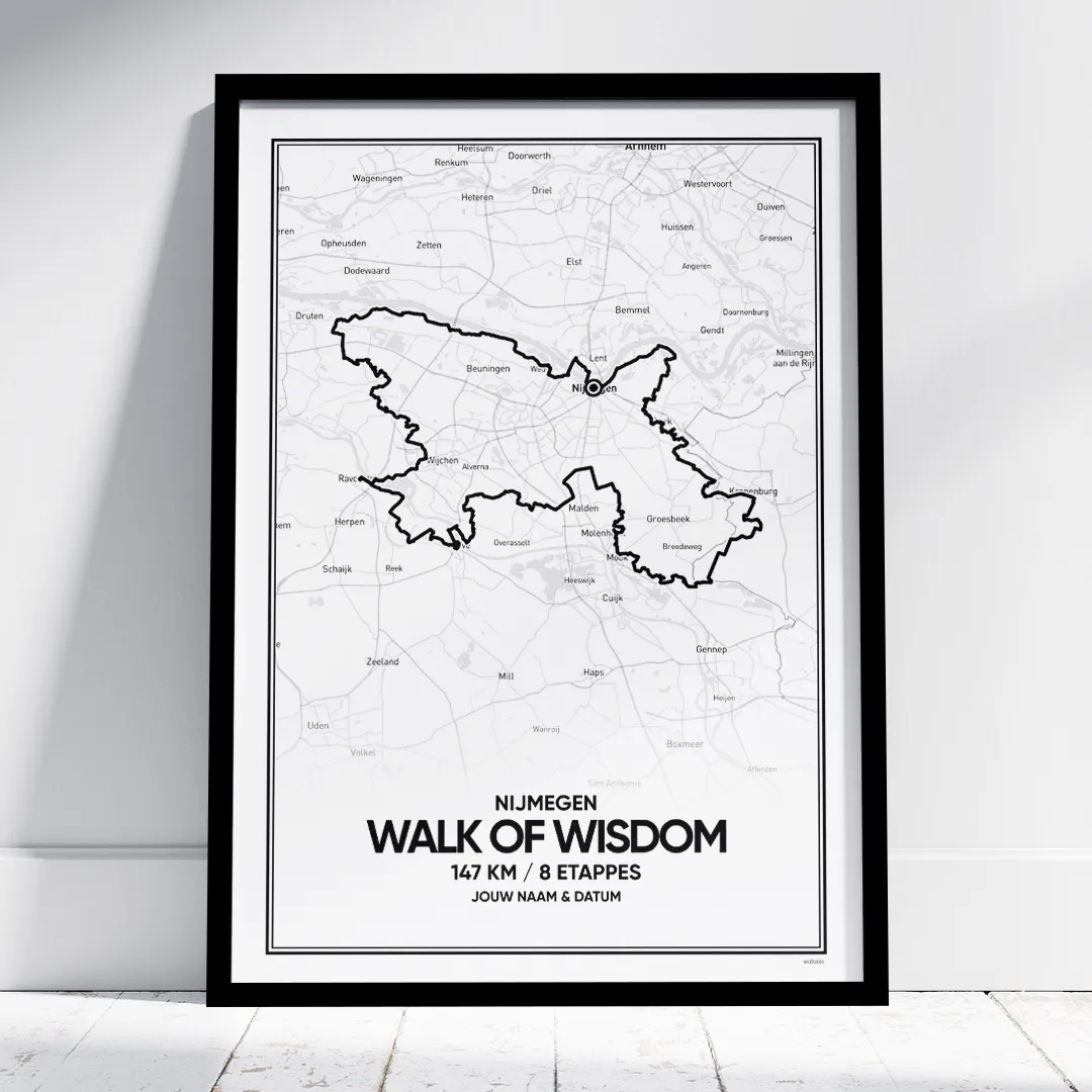 Walk of Wisdom route poster