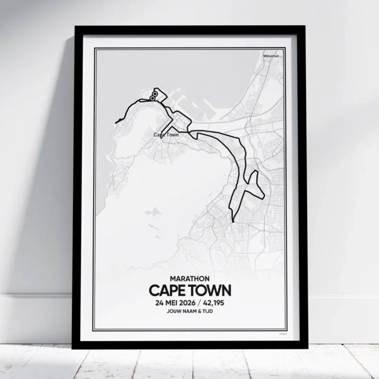 Cape Town Marathon 2026 poster