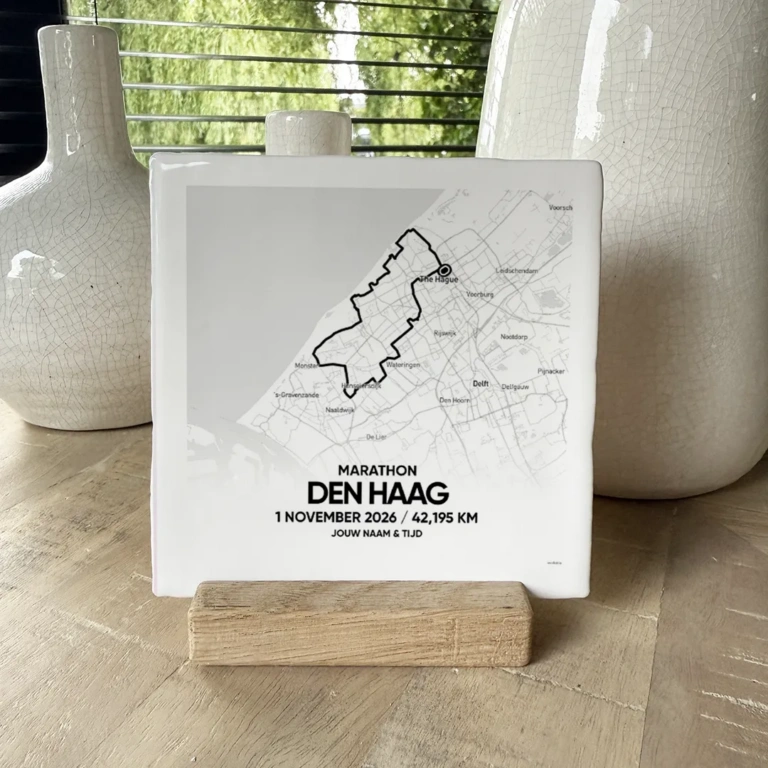 Den Haag Marathon Tegeltje 2026