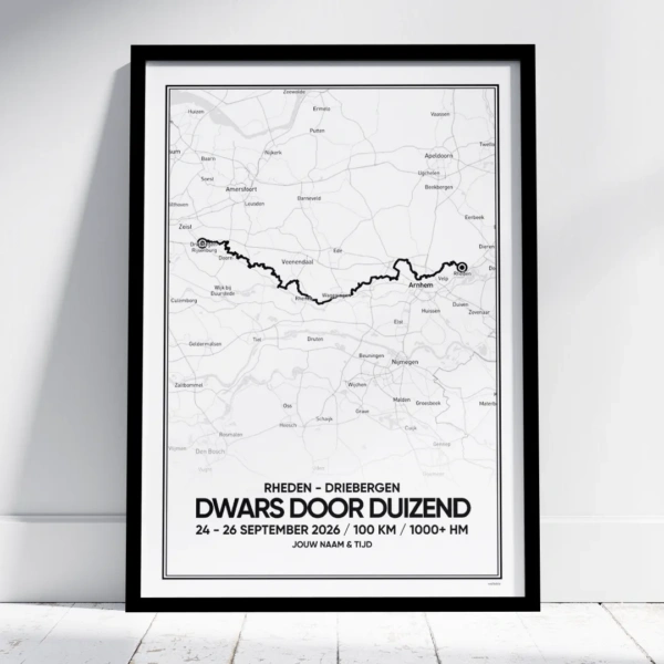 Dwars door Duizend 2026 poster