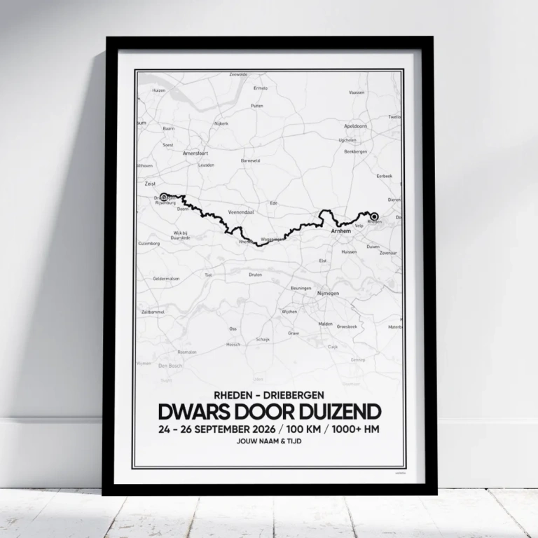 Dwars door Duizend 2026 poster