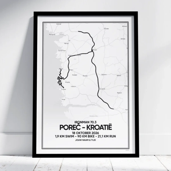 Ironman 70.3 Poreč Kroatië 2026 poster