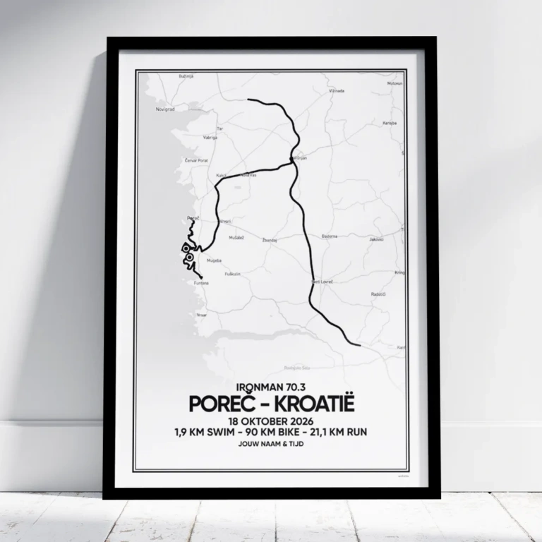 Ironman 70.3 Poreč Kroatië 2026 poster