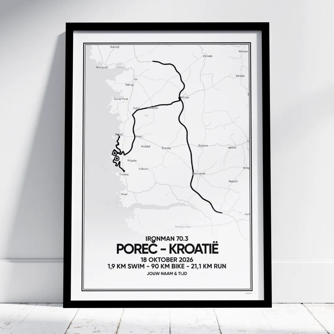 Ironman 70.3 Poreč Kroatië 2026 poster