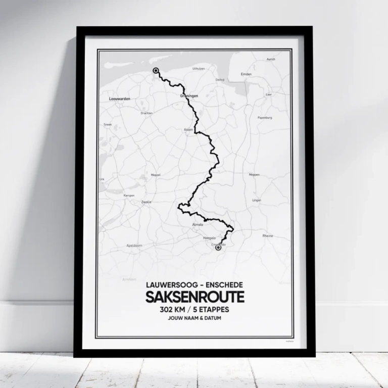LF14 Saksenroute poster