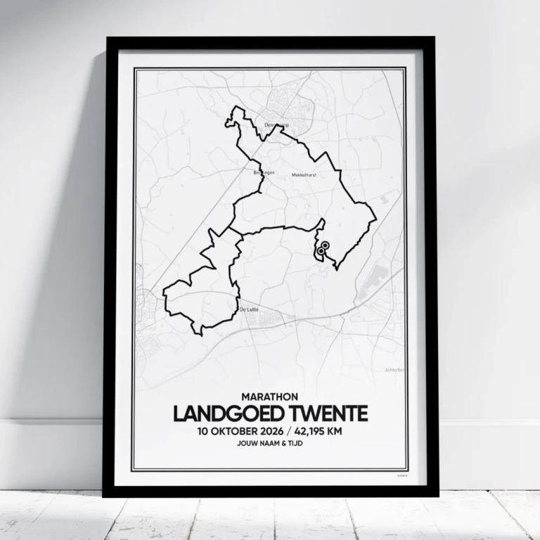Landgoed Twente Marathon 2026 poster