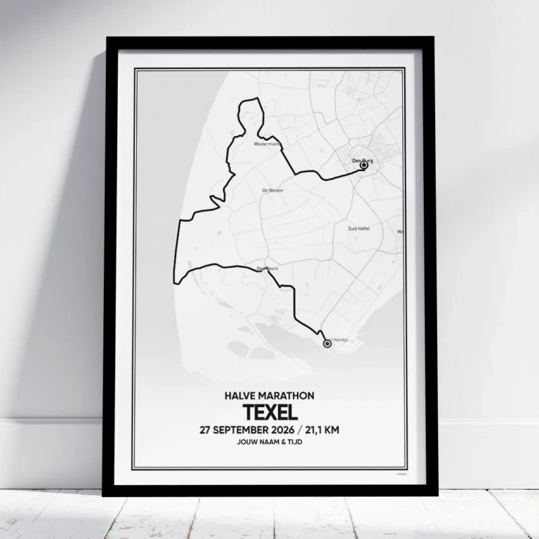 Texel Halve Marathon 2026 poster